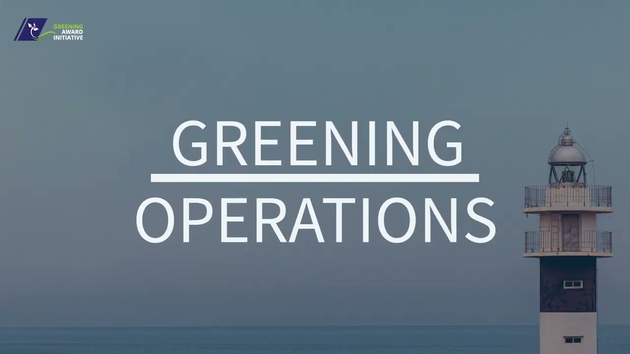 Greening Award Initiative 2026: Greening Operations