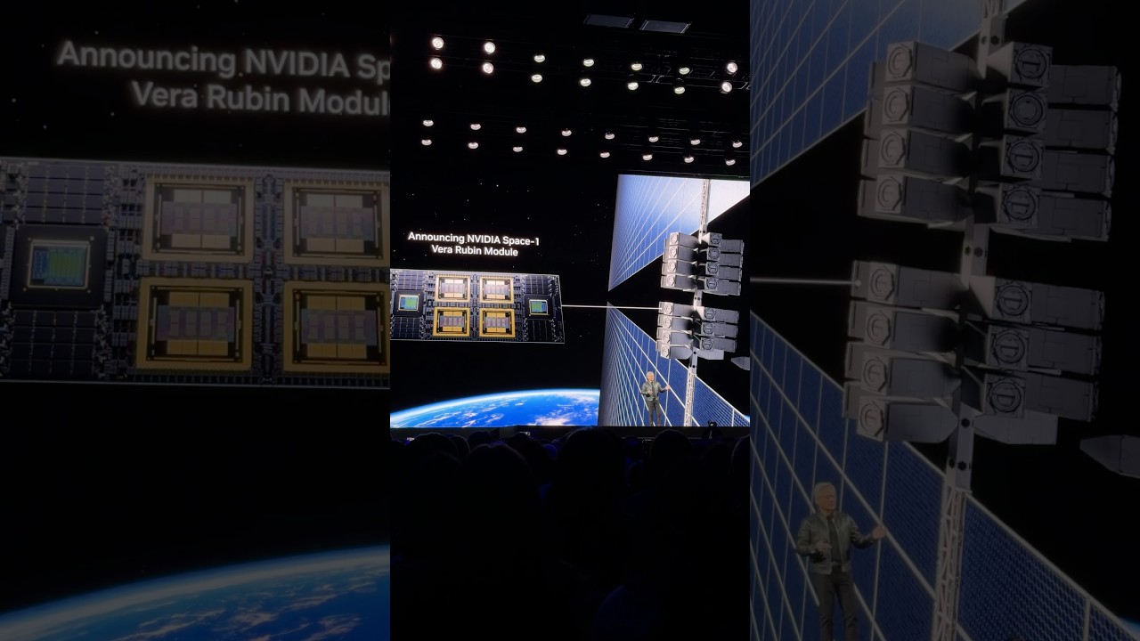 Nvidia Announces Vera Rubin Modules for Orbital Data Centers #nvidiagtc
