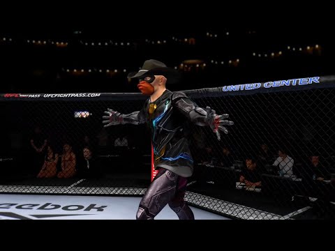Old Bruce Lee vs. Cyber Darkwing Duck - EA sports UFC 4