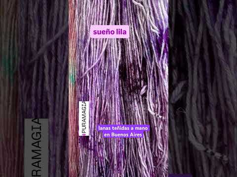 Pura Magia lanas teñidas a mano en Buenos Aires