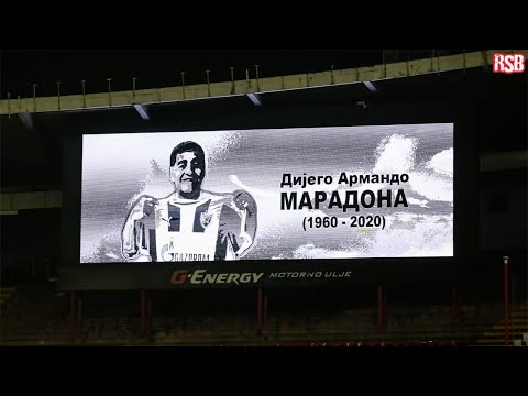 Marakana i Crvena zvezda u čast Maradone!