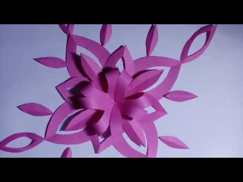 How to make a paper flower