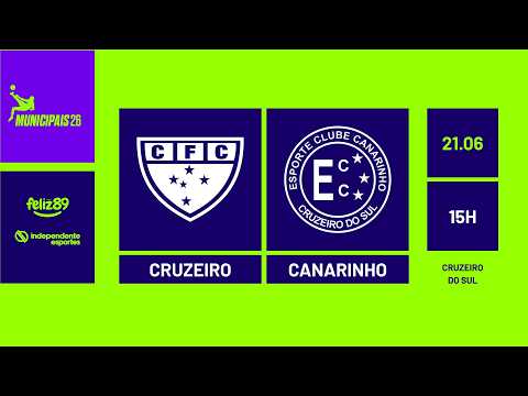 CRUZEIRO x CANARINHO | FINAL DE CRUZEIRO DO SUL | AO VIVO | 21/06/2026