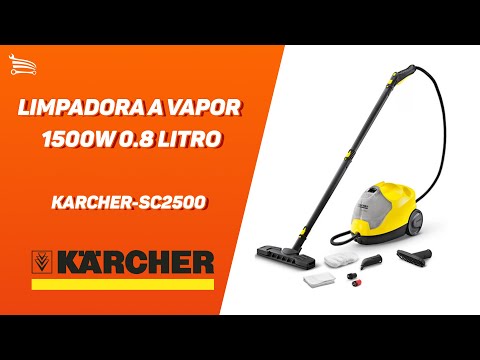 Higienizador a Vapor SC 2500 Vaporizador/Limpador 1500W - Video