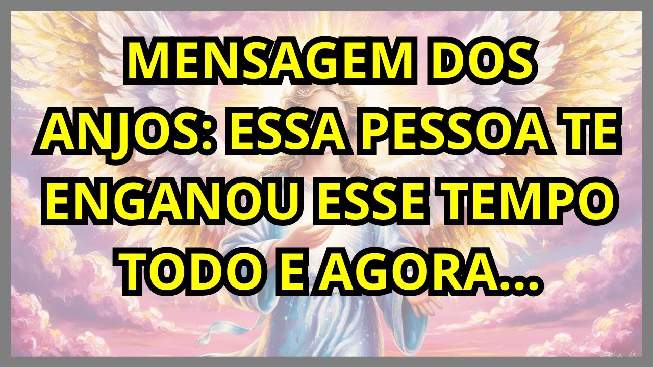 VOCÊ FOI ENGANADO POR ESSA PESSOA TODO ESSE TEMPO! SEU ANJO ESTÁ TE ALERTANDO, OUÇA!