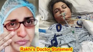 Rakhi Sawant in Coma, Doctor Reveal Shocking Details about Rakhi's Life Span and Health