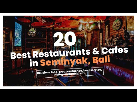 20 MELHORES RESTAURANTES E CAFÉS EM SEMINYAK BALI - 20 RESTAURANTE E CAFÉ DI SEMINYAK BALI