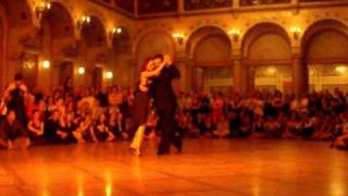 Maria Belén Giachello and Diego Riemer are dancing on TangoAmadeus in Wien - 2011-05-07 - 1