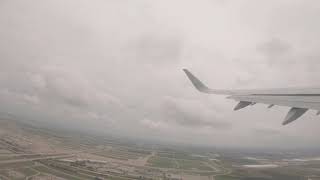 Depart Orlando (737), Stop in DFW, Land during California San Francisco (A321) Haze, Smoke, Wildfire
