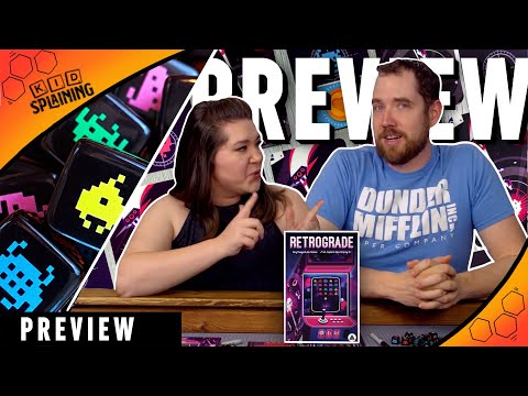 Pure Nostalgia in a Chaotic Roll and Write!  | Retrograde Kickstarter Review