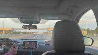 Going Thru FL-528 Beachline Main Toll Plaza Eastbound