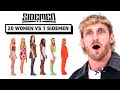 20 WOMEN VS 1 SIDEMEN LOGAN PAUL EDITION