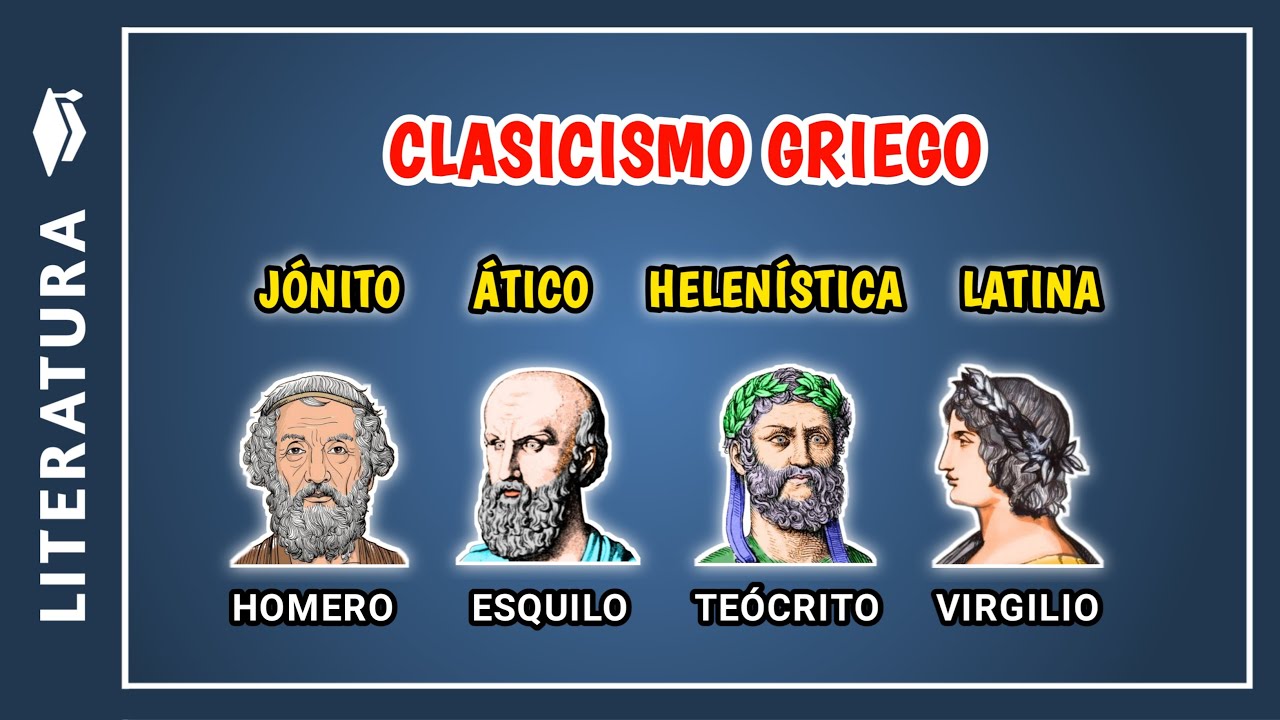 📗 El Clasicismo griego y representantes | Características del clasicismo griego