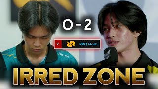 IRRAD 0-2 on KAIRI! ONIC ID put RRQ in a Red zone once again