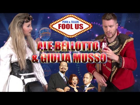 ITALIAN MAGICIANS on PENN&TELLER FOOL US - A MAGIC STORY