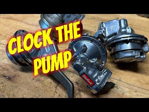 How to Clock an Edelbrock Mechanical Fuel Pump