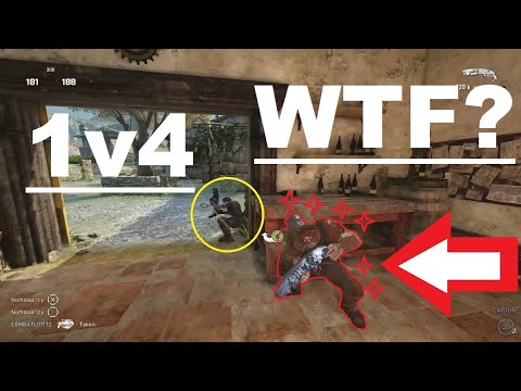 Actually 1v4'ing In Ranked Control - Gears 5