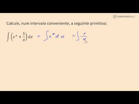 Exemplo de Primitiva Imediata