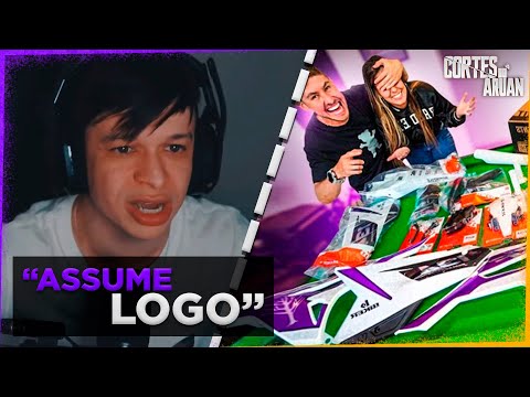 DANAN EXISTE?😱|ARUAN REAGE A A DANI NÃO ACREDITOU NO TANTO DE PRESENTE QUE ELA GANHOU(RENAN FIORINI)