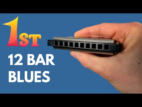 Learn your FIRST 12 Bar Blues on C harmonica