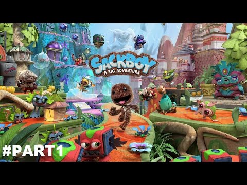 Sackboy: A Big Adventure Full Walkthrough Part 1 (No Commentary) @1440p Ultra 60Fps