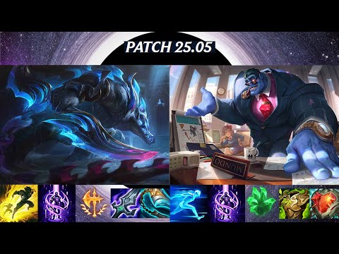 Renekton vs Dr. Mundo, Top Lane, Patch 25.05, League of Legends, March 2025