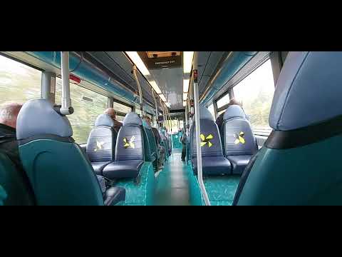 FULL REDLINE OVER REV KICKDOWNS: ARRIVA North East CN94UB Scania Omnicity NK05 GXJ 4655.