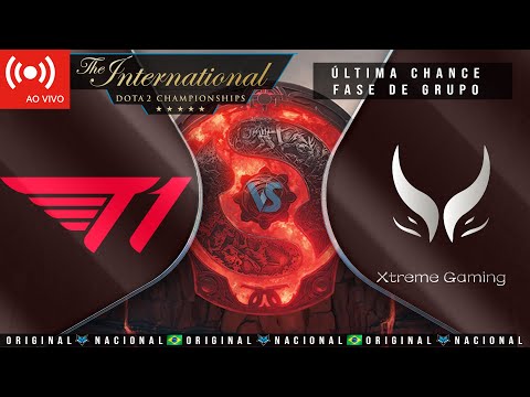 🇧🇷 T1 vs Xtreme Gaming - Última Chance The International 11 Live