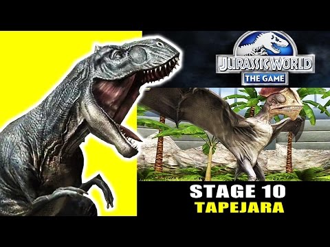 Jurassic World The Game - Stage 10 : Tapejara Dinosaur ...