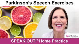 Parkinson’s Speech Exercises: CITRUS