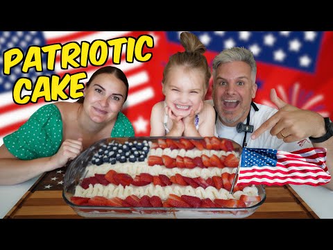 Brits Bake Americaโs Most Patriotic Cake for the 4th of July! ๐ฌ๐งโค๏ธ๐บ๐ธ