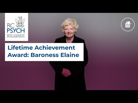 RCPsych Awards 2020: Lifetime achievement award