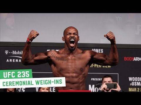 UFC 235: Main Card Ceremonial Weigh-Ins