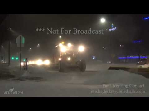 Fargo, ND - Blizzard Warning, Snow, Dropping Temps - December 31st, 2018