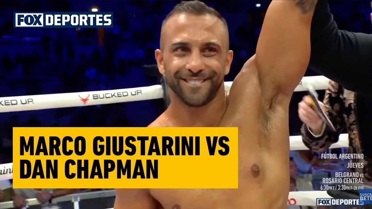 MARCO GIUSTARINI vs DAN CHAPMAN, estudió sus movimientos hasta noquearlo | PELEA COMPLETA | BKFC 91