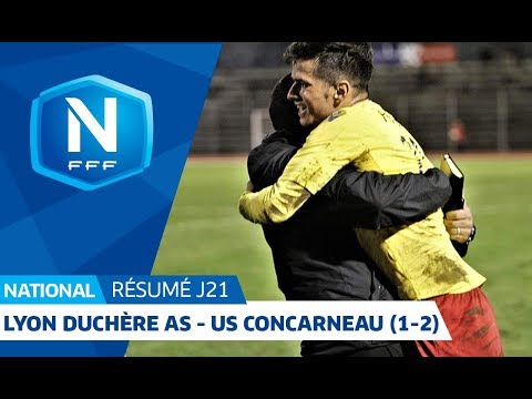J21 : Lyon Duchère AS - US Concarneau (1-2), le résumé I FFF 2018