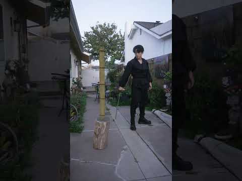 Ninja training day 1: Sliced too fast…