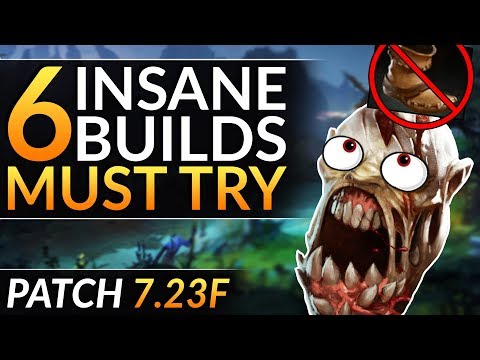 NO BOOTS?! - 6 INSANE Item Builds You MUST TRY - 7.23F Meta Tips to WIN | Dota 2 Pro Guide