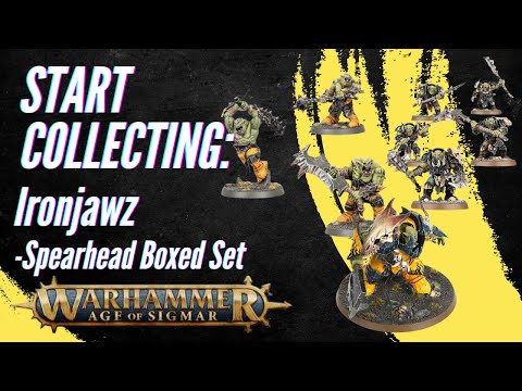 Start Collecting Warhammer Age of Sigmar: Ironjawz - Spearhead Boxed Set