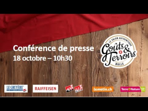 Salon Suisse des Goûts et Terroirs 2023 - Conférence...