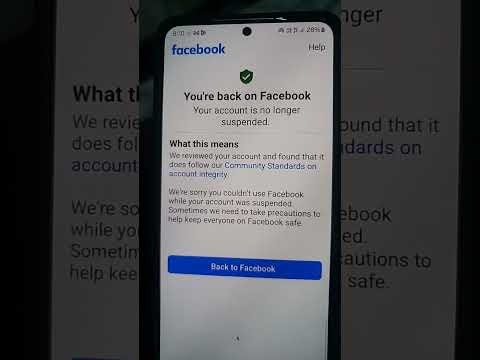 Successfully Facebook account recovery, back on disabled fb 2025