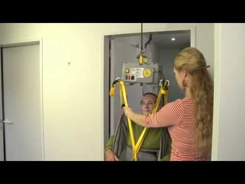 Handi-Move Portable Hoist Tarzan Transfer Video