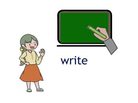句子活用：Write your name on the board. | 英語文 | 均一教育平台