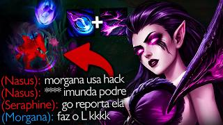 CHORARAM PRA MORGANA QUE MATA NO 'Q + W' KKKKKK FUI R3PORTADO