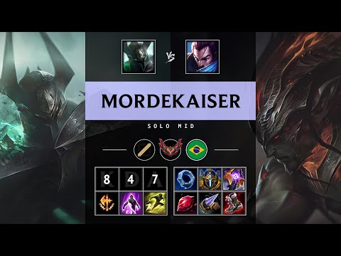 Mordekaiser Mid vs Yasuo - BR Grandmaster Patch 25.18