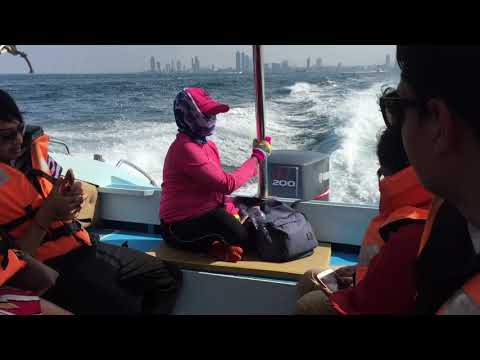 Beach side of pattaya