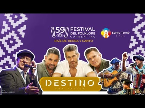 59º Festival del Folklore Correntino en Santo Tomé (Segunda  Noche)