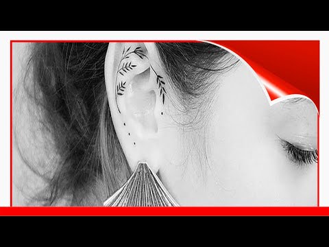 Small Earlobe Tattoos