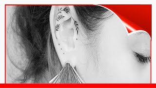 45 Ear Tattoo Ideas For Your Next Ink 🥰