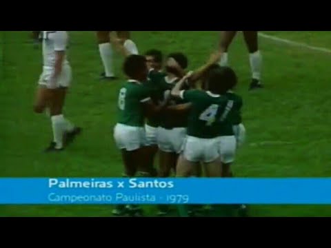 OSMAR SANTOS Palmeiras 5x1 Santos 1979 Rádio Globo SP